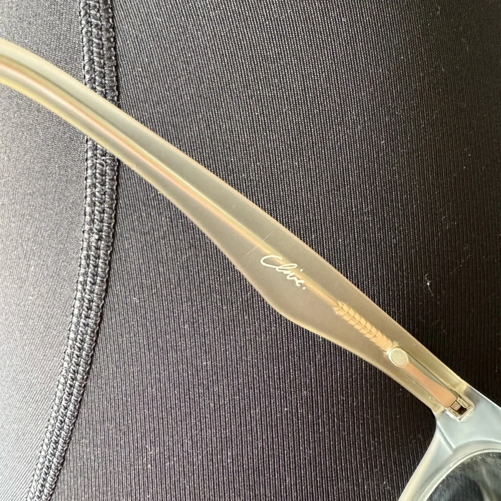 BUNDLE 2 ITEMS FOR $8✨ OLIVE transparent prescription glasses 🤍